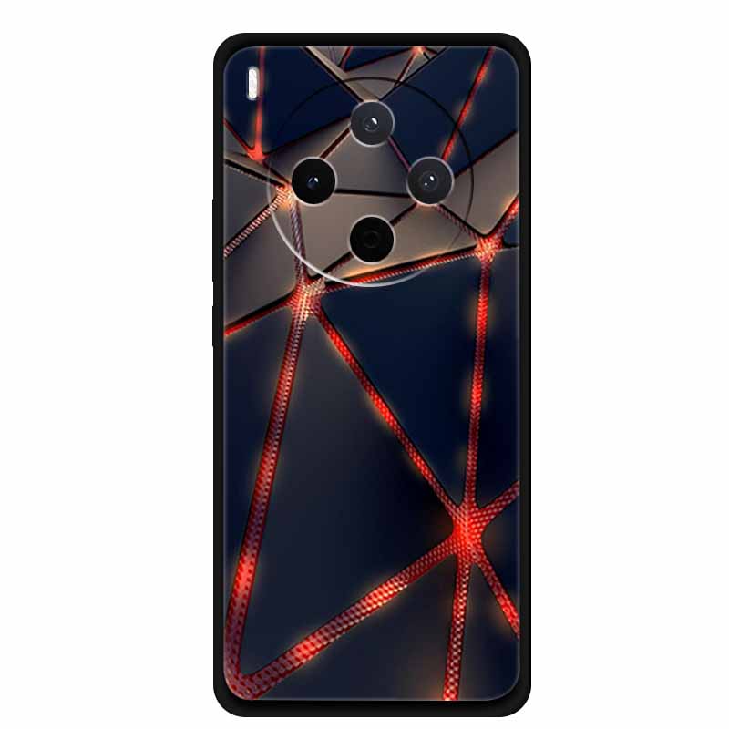 For vivo Y500 Pro 5G Case Flowers Soft Silicone TPU Phone Cases for vivoY500 Pro Shockproof Cool Wolf Animals Protective Cover