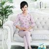 Plus Size Pure Cotton Thermal Underwear Set for Mature Women - Autumn Top & Trousers with Cotton Wool Sweater