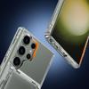 For Samsung Galaxy S23 Ultra Cell Phone Case Clear PC+TPU Flip Card Slot Cover