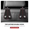 Car Seat Hook Headrest Hanger Two Head Seat Back Organizer Hook For Citroen C5 C1 C2 C6 C4L DS3 DS4 DS5 C-Elysee Grand Berlingo