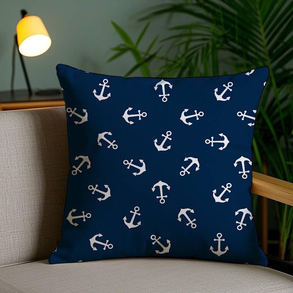 Pillow Case Oean Animals Sofa Short Plush Double-sided HD Printing Room Home Office Gift Cushion Cover