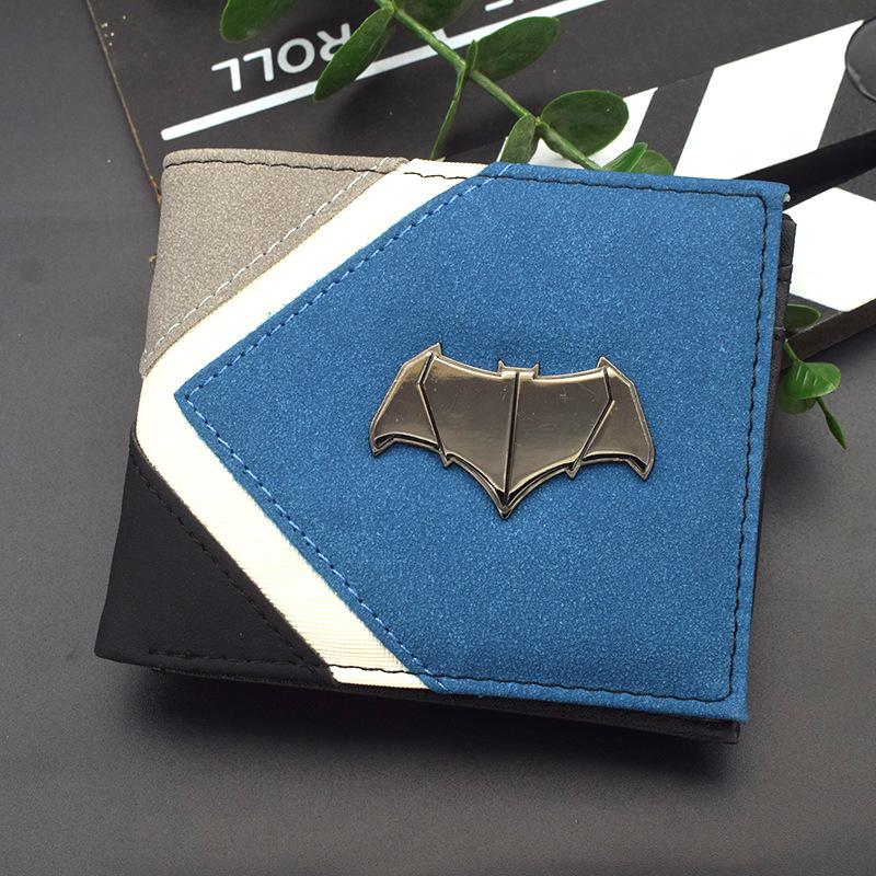 

Spiderman Batman peripherals movie wallet superhero men cartoon anime coin card holder pu gift to friends Entertaining Play Safe Kid Friendly Fun