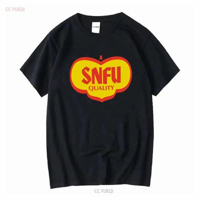 Snfu koncertujący po świecie i gdzie indziej hardcore punk lata 80. remake koszulka TE2506 długi rękaw vintage sprana stylowa
