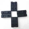 4Pcs Rectangle Heavy Duty Rubber Arm Pads Auto Truck Hoist Car Lift Accessories
