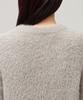 MUSINSA STANDARD WOMAN Women'S Fuzzy Crew Neck Knit [Warm Grey]