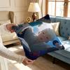 The SSummer HHikaru Died Pillow Case Plush Fabric Soft Pillowcase Double Sided Print Sofa Cushion Cover Throw