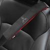 Suede for Mitsubishi Car Seat Belt Pads Shoulder Protector Covers RALLIART Colt Galant ASX Lancer 9 10 Pajero Outlander Eclipse