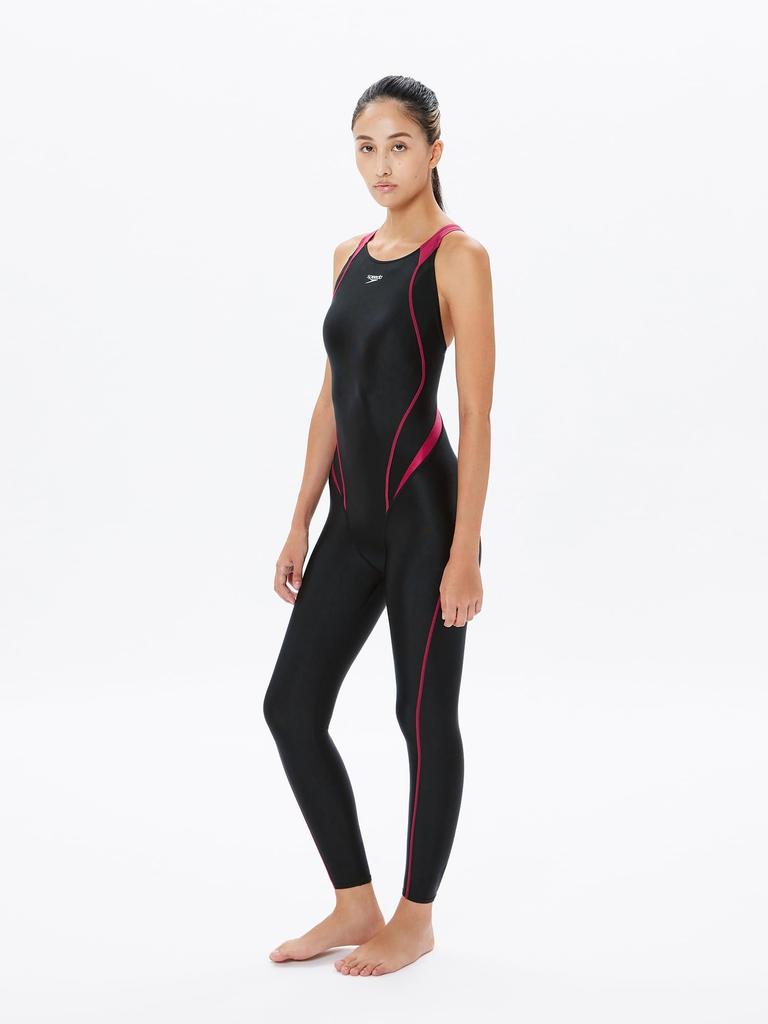 Dámské tréninkové plavecké plavky Comfort Lap Long John Wild Cherry L [Speed]