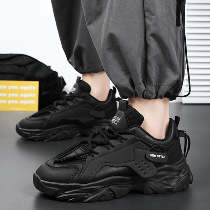 Adidași de Bărbați de Înaltă Calitate Primăvară Confortabili cu Platformă Elastică Pantofi Sport Casual Fashion Stil Simplu Încălțăminte Tenis Masculino