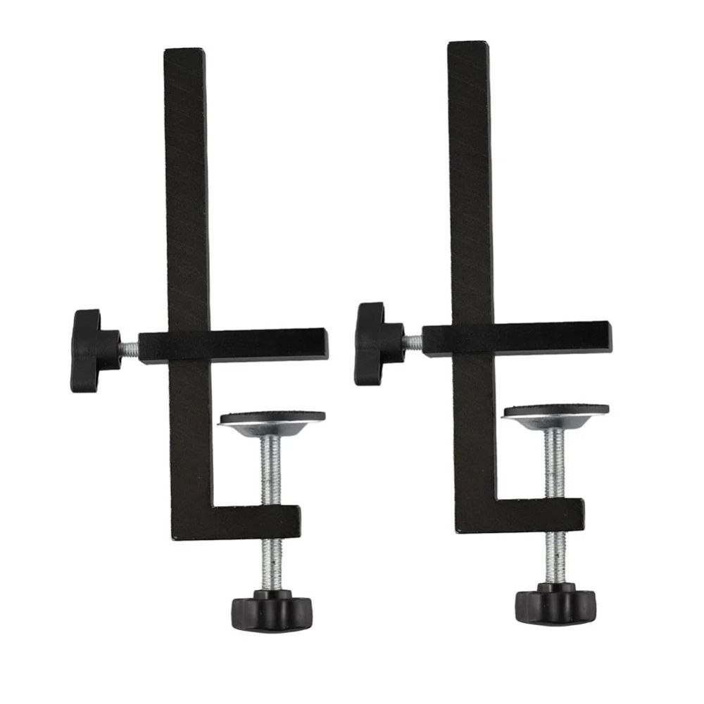 1pc Adjustable Woodworking Clamp Micro-Adjustment Handle F Bar Clamp C-Clamp Drilling Accessories