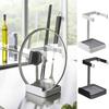 Lid Rack Multifunctional Metal Spoon Rest With Drip Tray Pot Lid Holder While Cooking For Spatula Dish Cooking Stove Countertop
