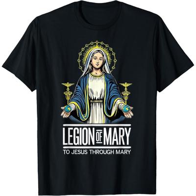 Legion Of Mary Our Lady Catholic T-Shirt(4)