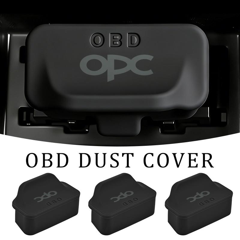 Silikonowa Osłona Przeciwpyłowa OBD Osłona Ochronna Interfejsu Diagnostycznego Samochodu Akcesoria Wnętrza Do Opel ADAM ASTRA J K CORSA E INSIGNIA