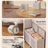 Large Capacity Foldable Clothing Organizer with Wheels