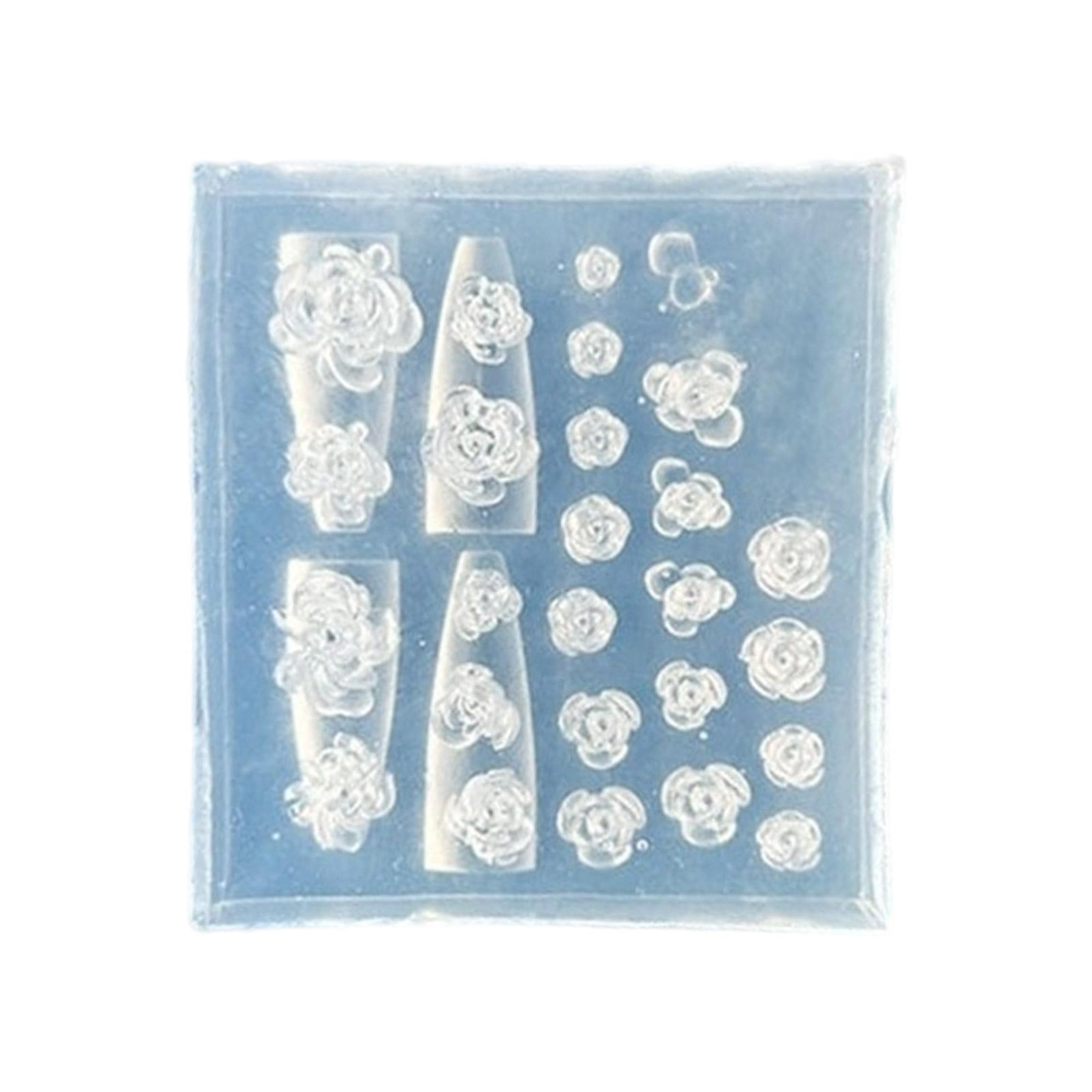 

Силиконовые формы для ногтей Формы для моделирования ногтей Деликатные формы для декора ногтей Силиконовые инструменты для ногтей Формы для лепки ногтей для ногтей 1