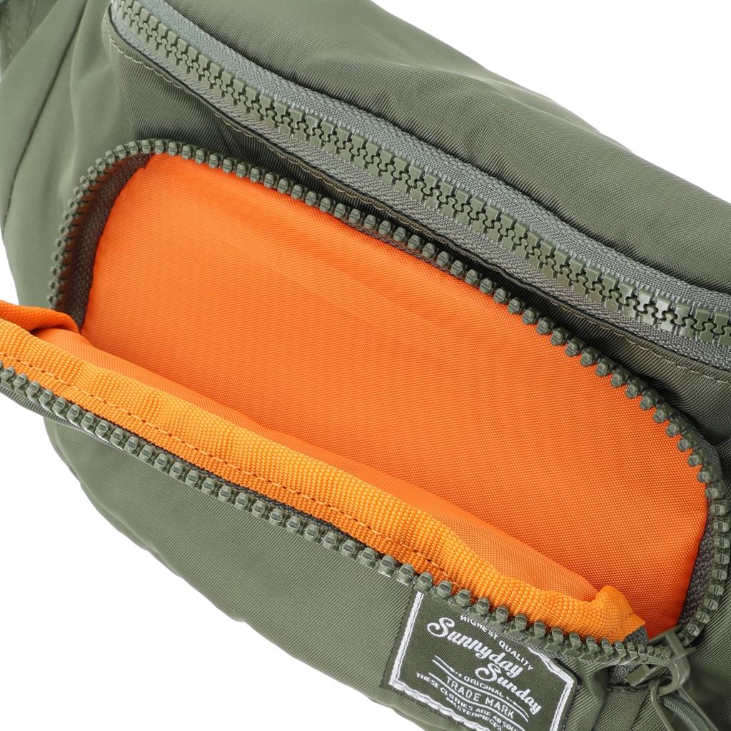 Sunny Day Sunday Garment Khaki Bag/Waist Bag,