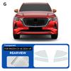 For Mazda CX60 CX-60 2024-UP Headlight Rearview B C Pillars Pre-cut Paint Protection Film Clear TPU PPF Anti Scratch Sticker