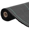 Vidaxl Agrowłóknina Antychwastowa, Czarna, 0,5X25 M, Pp