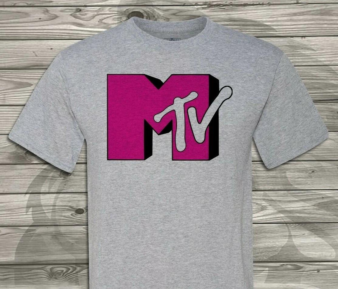 MTV - The Original 80 s Music Television - When it was still music! - Pink Logo XXXXL