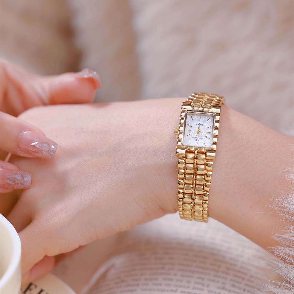 Luxury Brand Women's watches With Simplicity Square Dial Design Ladies Quartz Watch Casual Gold Silver Relogio Feminino New