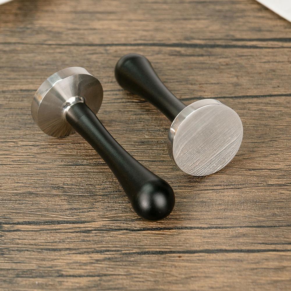 Stainless Steel Coffee Grounds Press Flat Bottom Flat Bottom Coffee Tamper  For Home