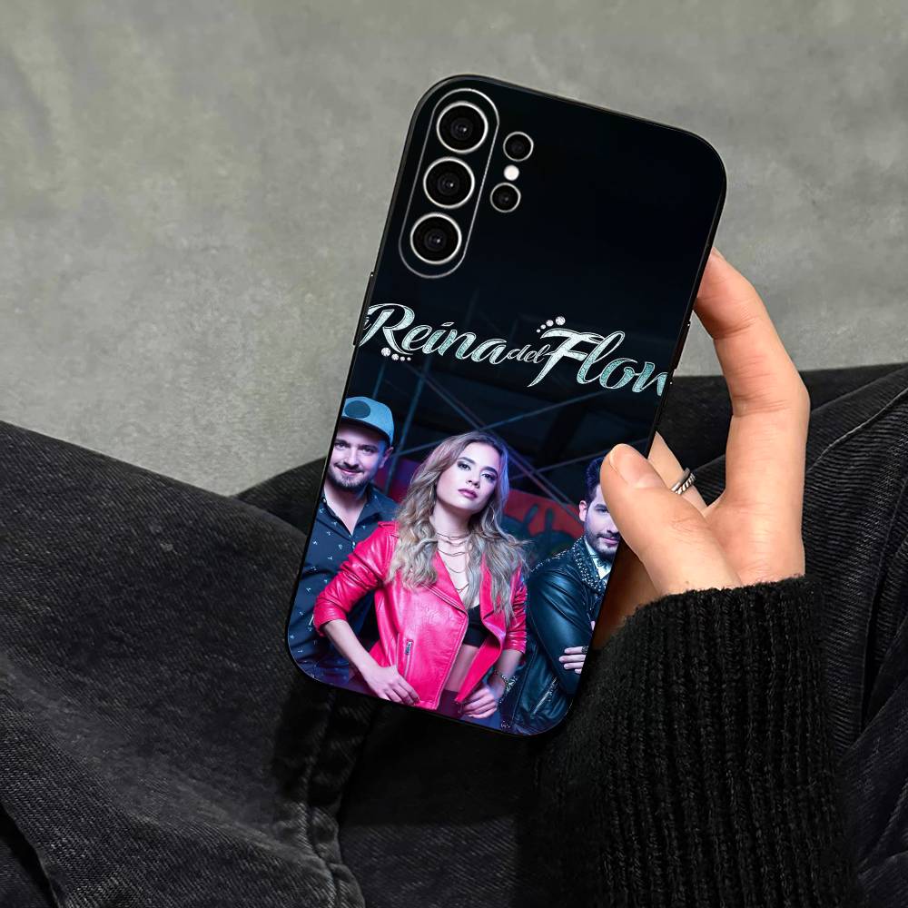 The Queen of Flow Phone Case For Samsung S25,S24,S21,S22,S23,S30,Ultra,S20,Plus,Fe,Note,10,9,5G Black Cover
