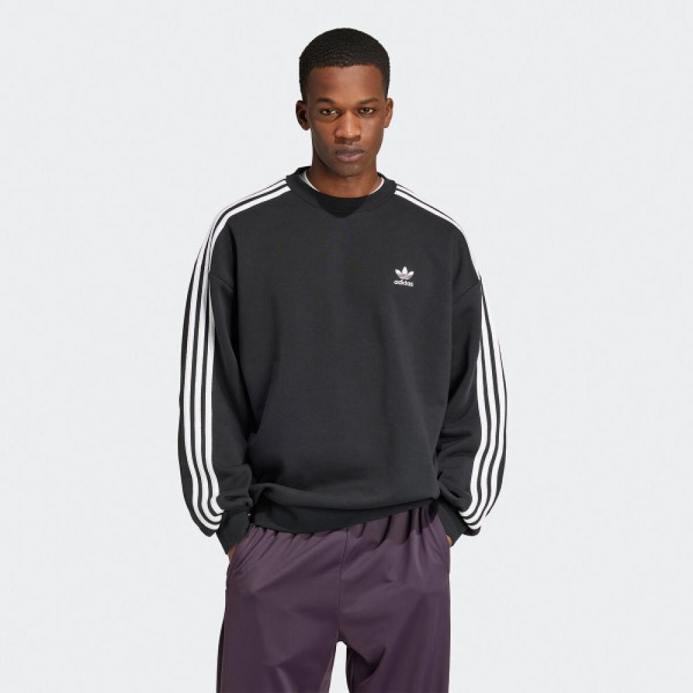 Adidas Oversize Crew Long Sleeve T shirT Iz1829 blacks/XS