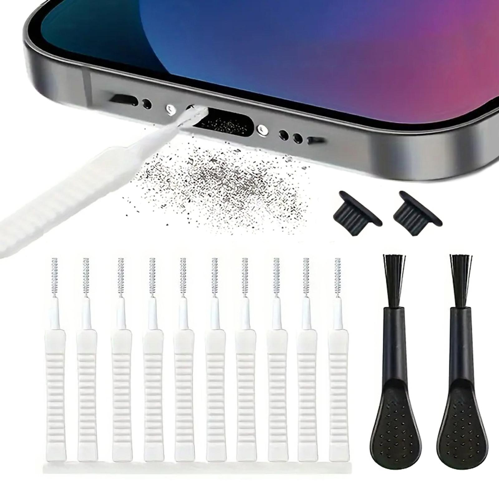 

Mobile Phone Charging Port Cleaning Brush Kit for Professional Device Maintenance and Enhances Connection Stability D
