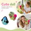 Cute Plush Stuffed Animal Toy Creative Plush Doll Decor for Home and Desk Display
