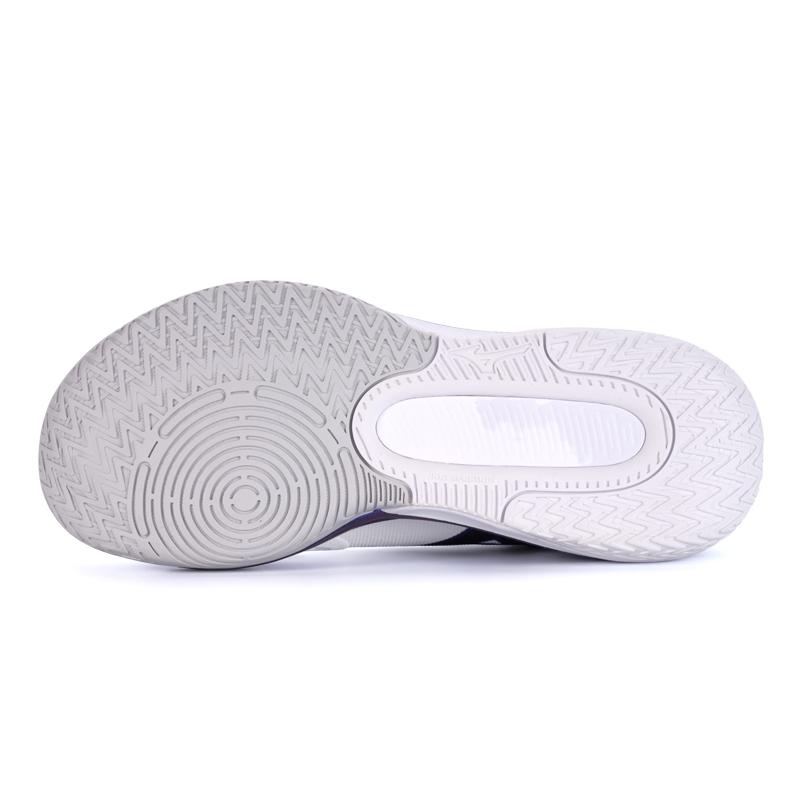 Mizuno Neo Jump Professional Training Shock Absorption Durable Non-Slip Low-Top Volleyball Shoes Unisex sneaker Silver White V1GA259951