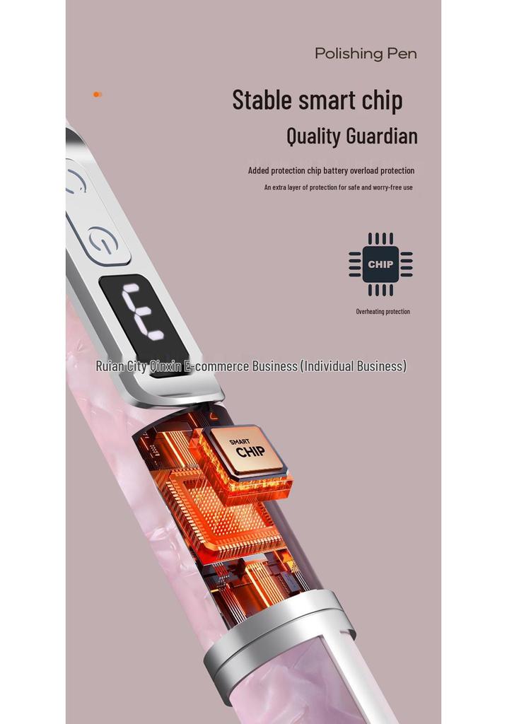 Rechargeable Electric Nail Grinder Polisher Cuticle Remover Manicure Tool - Cross-border Compatible