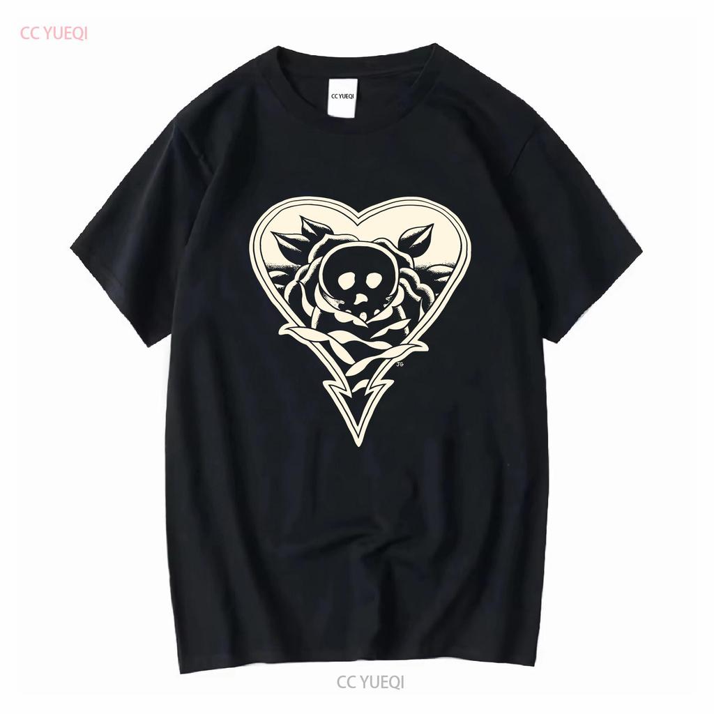 Alkaline Trio Tattoo Flash T Shirt long or short sleeves vintage Washed Soft graphic Breathable Casual Comfortable homme