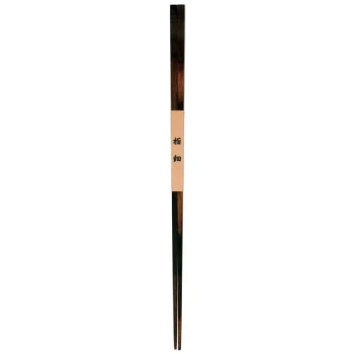 Tanaka Hashiten Japanese-made Chopsticks, Ultra-thin, Washer/Dryer Safe, Ink Flavor (23.5cm)