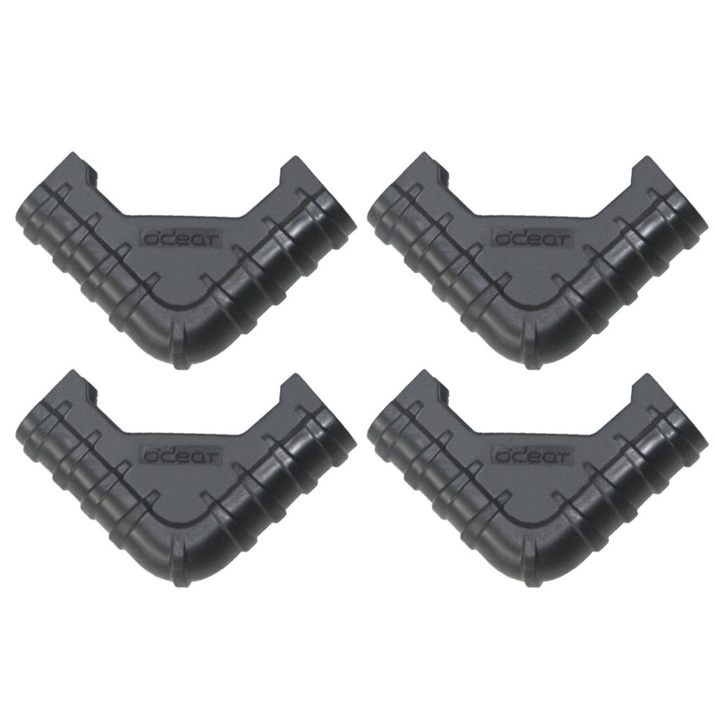 Chair Leg Floor Protectors Anti Skid Wear Resistance PP Outdoor Camping Chair Leg Cover 4 Pcs
