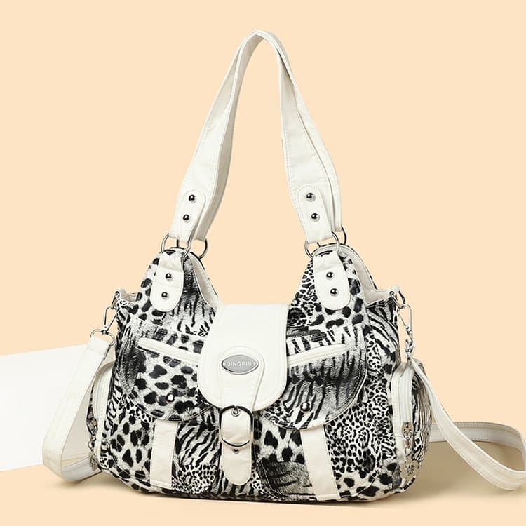 Large capacity tote bag shoulder crossbody handbag белый