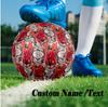 Size 5 Football Custom Name Text, Outdoor Training Soccer BallMohamed Salah