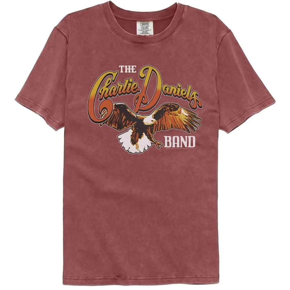 Charlie Daniels Band - Eagle - American Classics - Red Solid Short Sleeve 160
