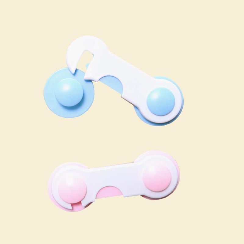 5pcs Child Safety Plastic Cabinet Lock Baby Protection From Children Safe Locks for Refrigerators Security Drawer Latches