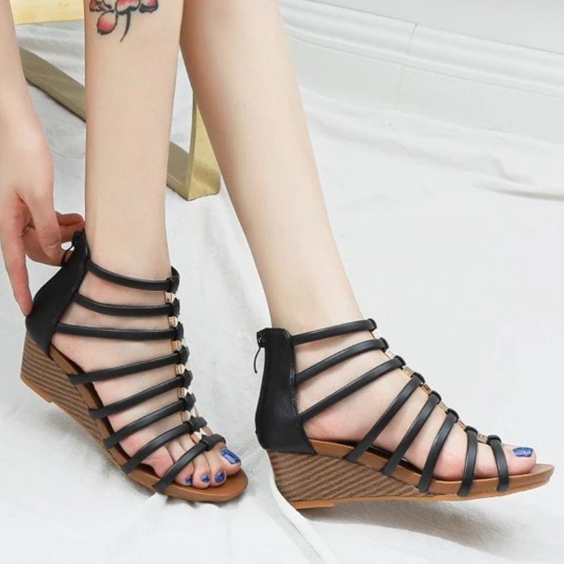 Sandali Estivi da Donna Casual da Esterno per la Spiaggia Sandali Bassi Comodi