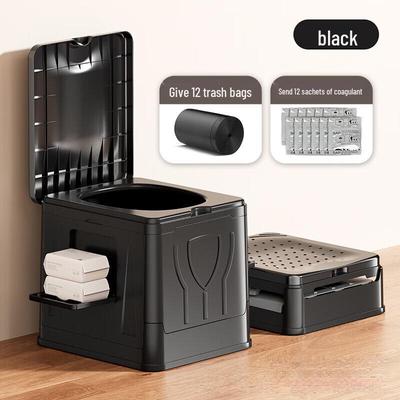 Toilette pliante portable d'extérieur ZISIZ