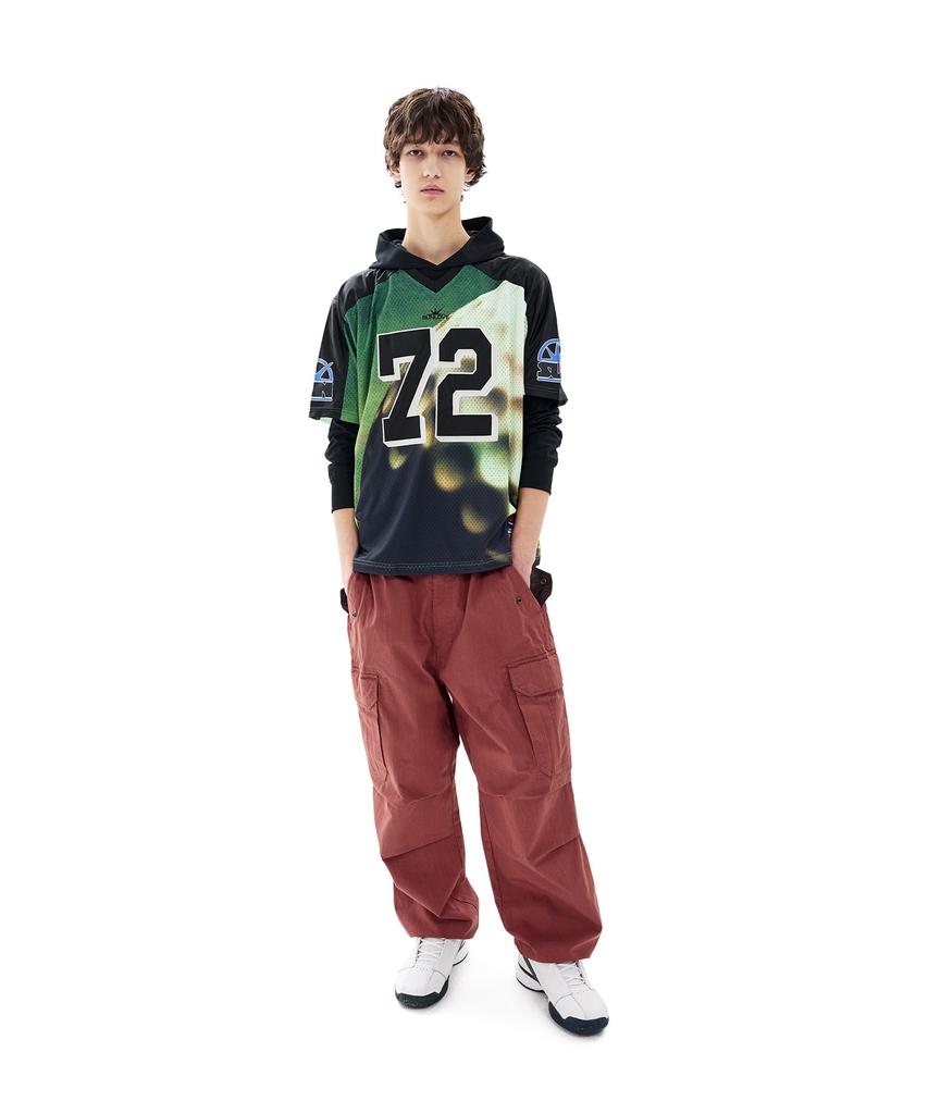 Sun Love Vector Cargo Pants Red