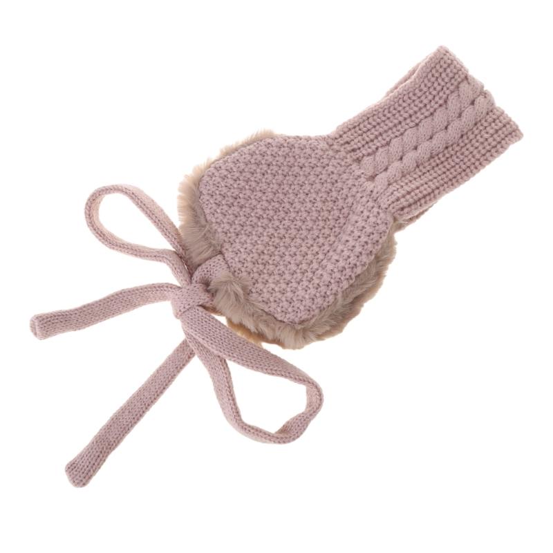 Winter Hat Kids Toddler Knitted Ear Warmer Scarf Earmuffs For Girl Boy Children