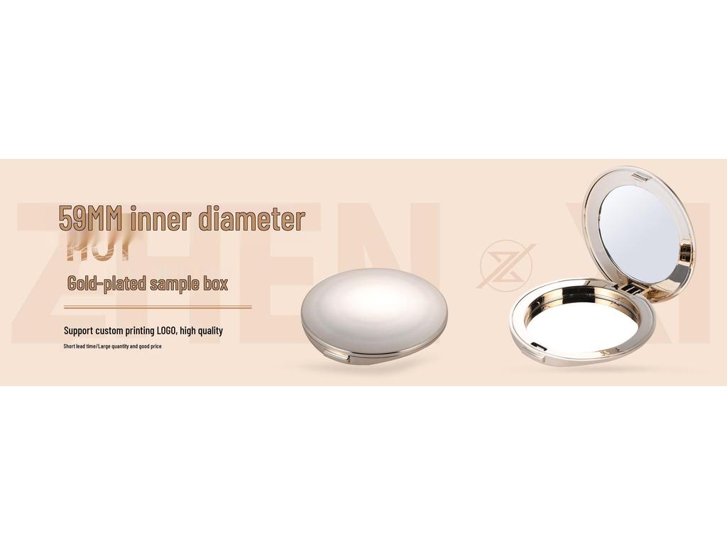 In Stock: Matte Black MUF Mini XS Eyeshadow Contour Magnetic Refillable Palette