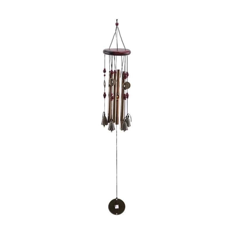 Outdoor Living Wind Chimes Yard Garden Tubes Bells Copper Antique Windchime Wall Hanging Home Decor Decoration