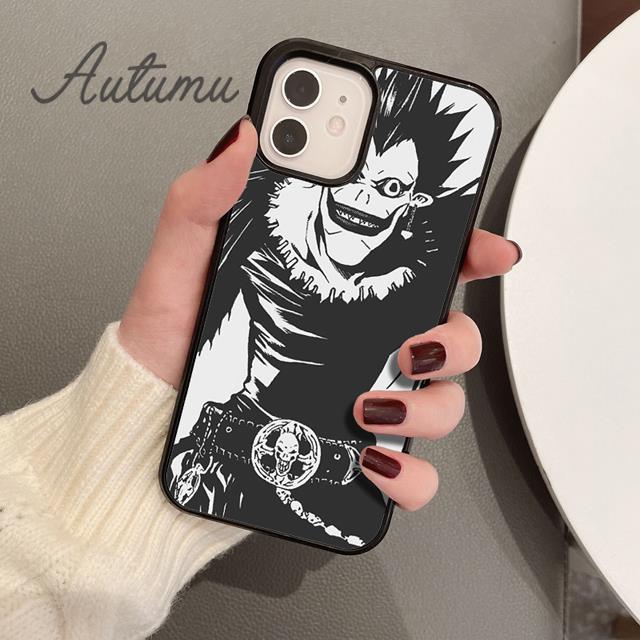 Death Note Anime Phone Case for iPhone 11 12 13 14 Pro Max Mini X XR XS SE 2020 5 6S 7 8 Plus Samsung Galaxy S21 S22 Cover Shell