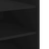 Nightstand Black 45x50x50 Cm Particleboard
