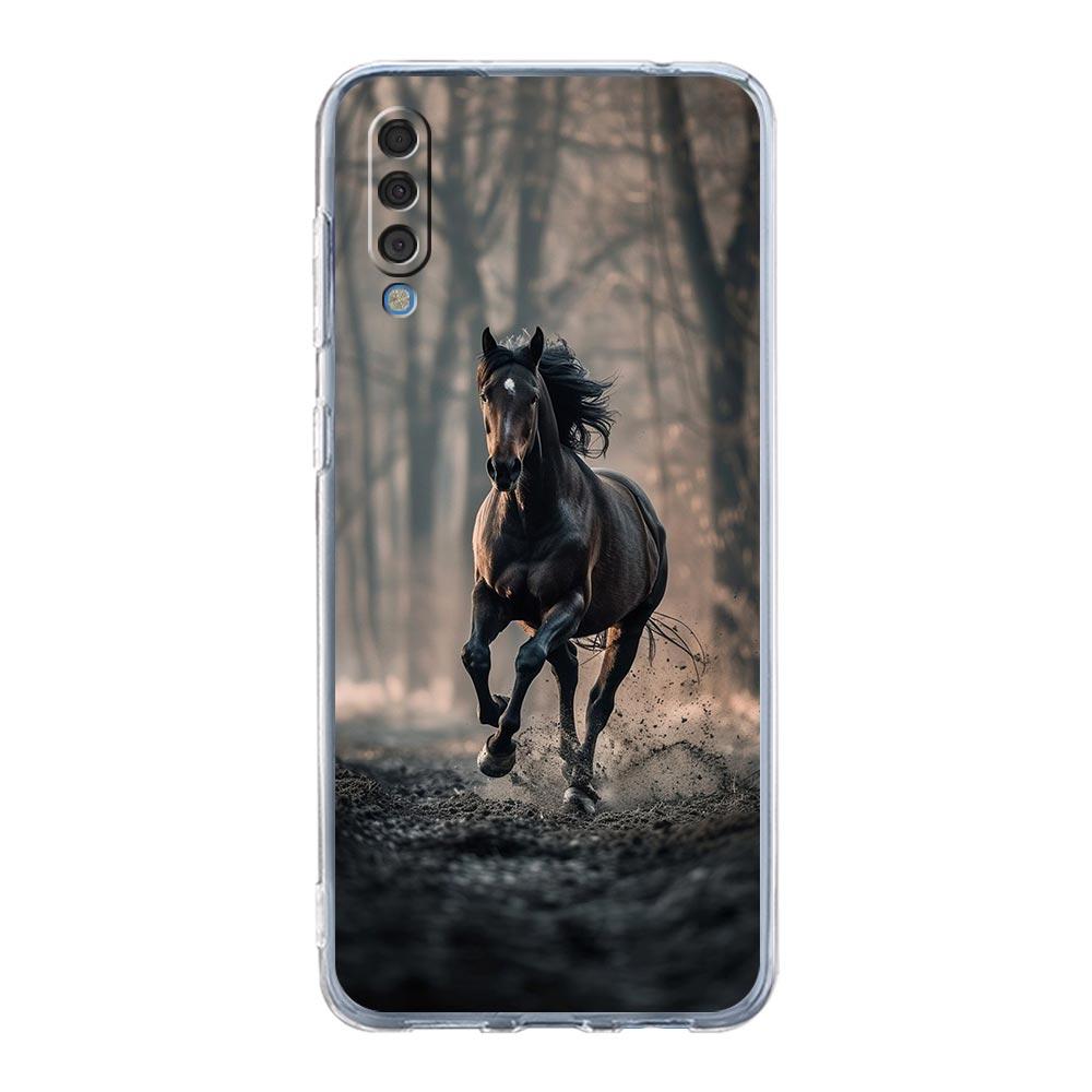 Phone Case For Samsung A56 A36 A26 A16 A14 A12 A22 A32 5G A34 A42 A52 A54 A50 A70 A40 A20E A20S A04S A06 Cover Horses Galloping