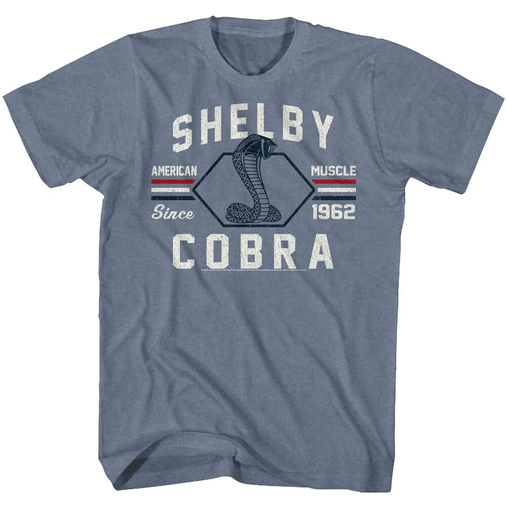 Carroll Shelby USA American Muscle Since 1962 Shelby Cobra Men T Shirt XXXL
