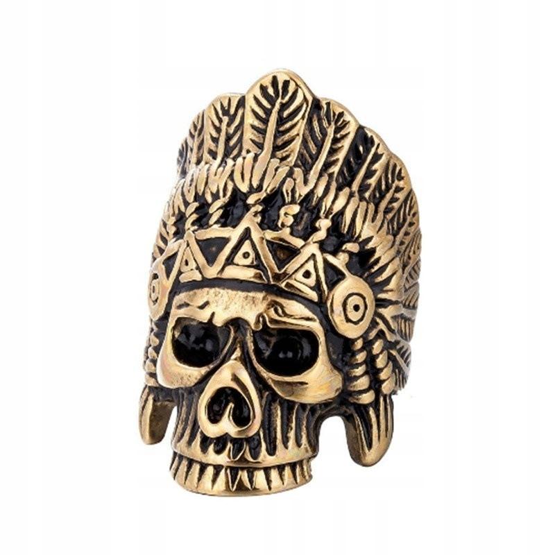 Indian Skull Signet Ring 453