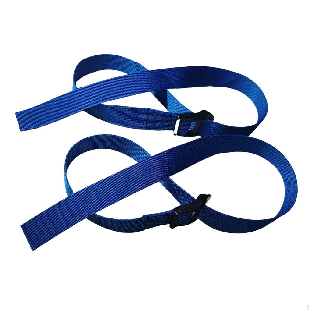 2 Machine Foot Straps, Fitness Fixing Portable Leg Training Equipment, Oxford Cloth,